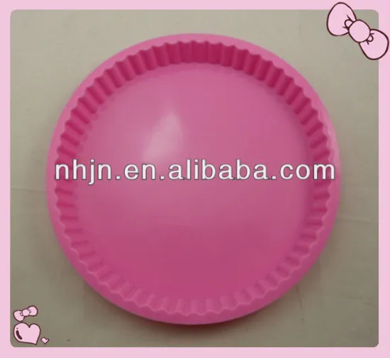 10" round silicone cake mold pan