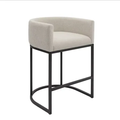 Modern Semi-Circular Bar Chair for Family