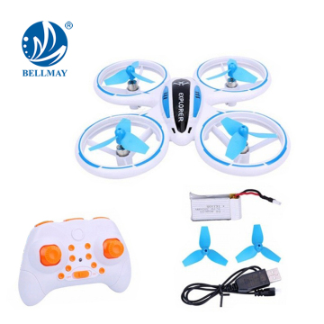 RC2.4G uav night light propeller mini alien