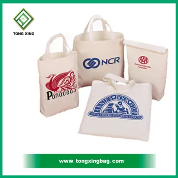 Wholesale recycled custom canvas cotton handle bag