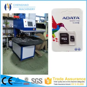 CH-3280 Small Automatic Micro SD Card Blister Pack Machine/Blister Sealing Machine