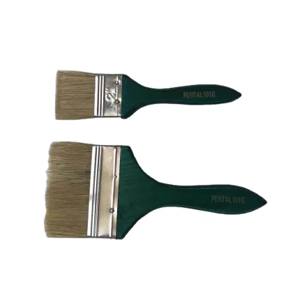 Reusable Economical Flat Paint Brushes