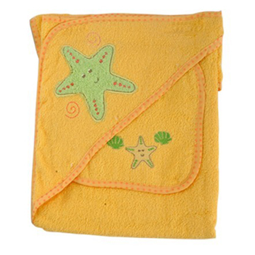Baby bath set baby hooded towel and washcloth