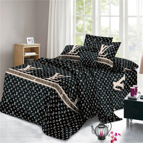 Flowers And Leopard Pattern Louis Vuitton Bedding Sets Bed Sets, Bedroom  Sets, Comforter Sets, Duvet Cover