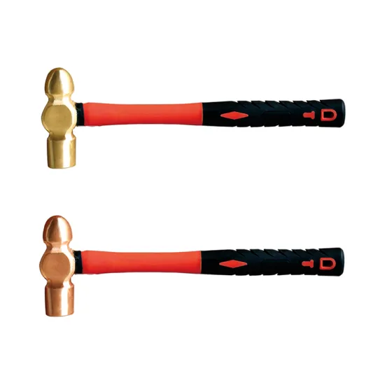Non sparking Hammer Ball Pein Fiber Handle