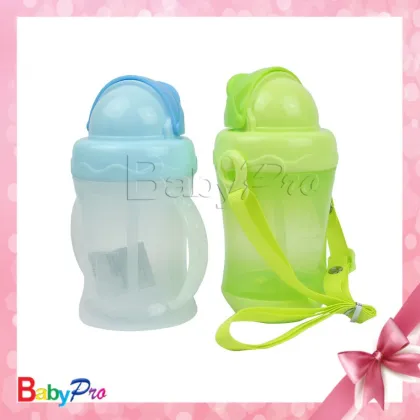 China alibaba supplier good quality baby item colorful baby training cup nipple cup with straw cute baby cup