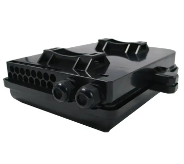 FTTH 16 Core Black Waterproof Fibre Slitter Box