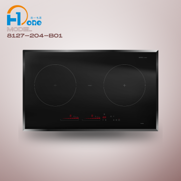 Easy Clean Built-in Induction Cooker with Auto Switch Off for Double Stove