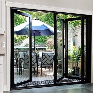 Aluminum Bifold Patio Folding Glass Door Designs