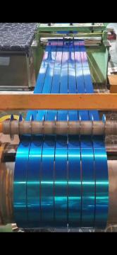 Stainless steel strips 430 BA with PVC