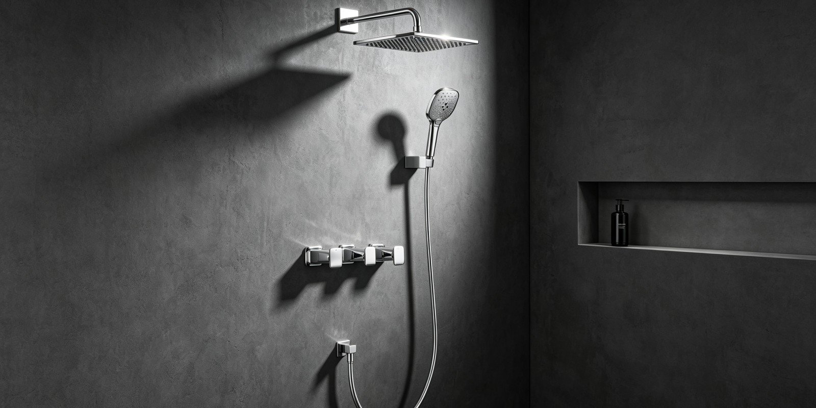 High Flow Concealed Shower