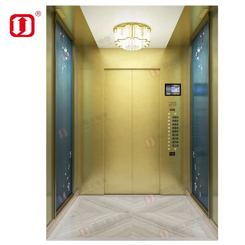 Small Machine Room Lift and Vertical Commercial Residential Passenger Elevator