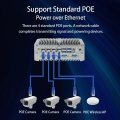 9-36V sem fãs Industrial PC POE RS485 Linux Computer