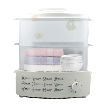 Best Price Electric Food Steamer Pot with Good Feedback, ROHS Certified 2 Tiers Steam Cooker