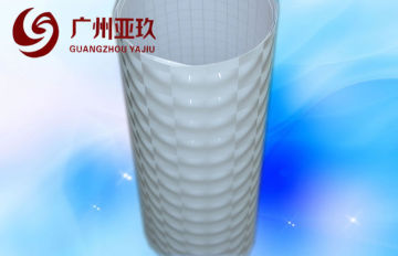 1.52*30m White Self Adhesive Vinyl Film , Air Free 4d Cat Eye Film