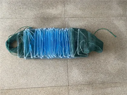 Wholesale Aquaculture Trap - Crab, Lobster, Shrimp Trap AC31 21*32CM 27 Sections 12 Ply Tail