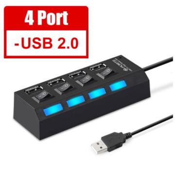 Multifunktional Universal USB 7 Ports 4 Ports Hub