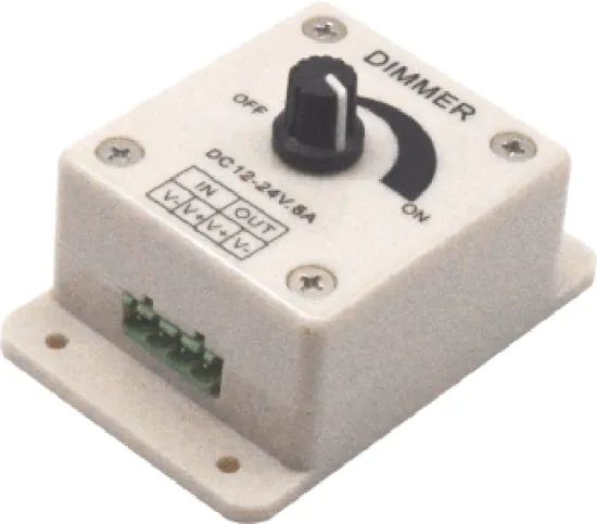 High Power 12V/24V RGBWW LED Controller with Remote Control (433MHz) for SMD5050