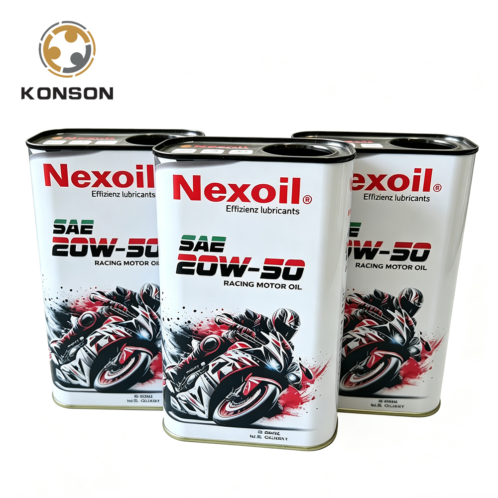 metal oil can