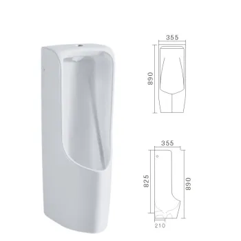 discount ceramic jet water standing male hanging corner urinals toilet