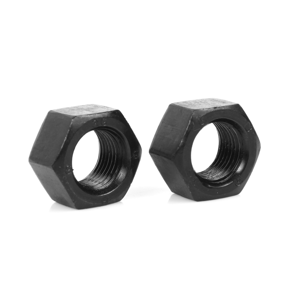 Μαύρο οξείδιο Hex Nuts Βαθμός10/12 Χάκεγκο