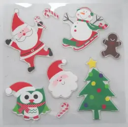 Flower gel sticker