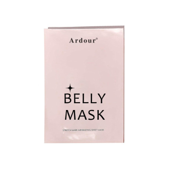 Private Label Natural Organic Mutterschaft Beule Stretch Mark Bauchmaske