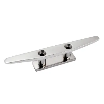 316 Stainless Steel Mirror Polished Boat Cleat for Yacht Dock Bollard