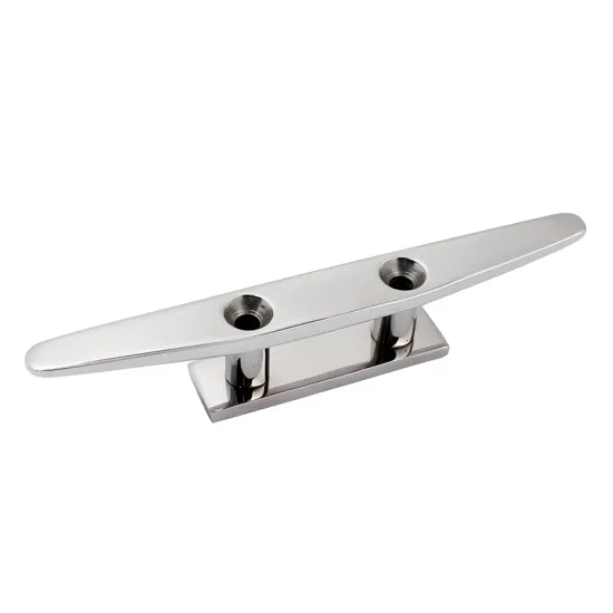 316 Stainless Steel Mirror Polished Boat Cleat for Yacht Dock Bollard