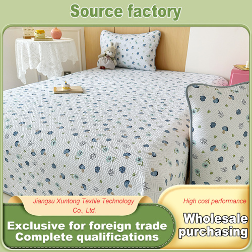 Дышащее антибактериальное покрывало из стираного хлопка