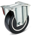 Lightweight and flexible PU fixed casters