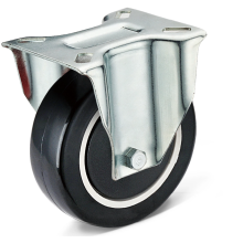 Lightweight and flexible PU fixed casters