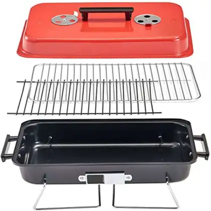 Go anywhere bbq grills small camping charcoal mini barbecue portable grill