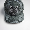 Micro Fiber Full Printing Flat Bill Cap