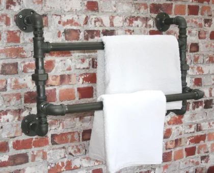 Large Industrial Steampunk 3/4" Pipe Bathroom Water Pipes