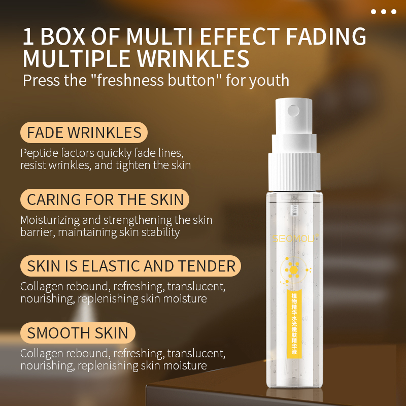 OEM Wholesale Collagen Patch Set: Transparent Forehead & Cheek Treatment with Serum Spray