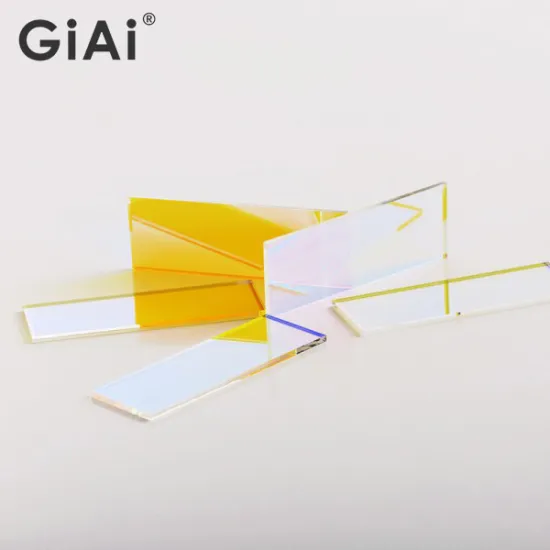Custom Coated Longpass Glass Colorful Optical Filters for Beauty Machines