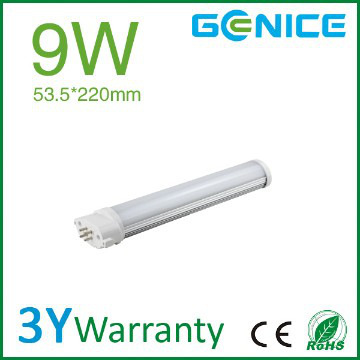 AC100-240V Samsung 5630SMD 9W gy10q led tube