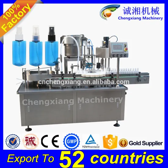 CE Certificate bottle filling machine,spray bottle liquid filling machine