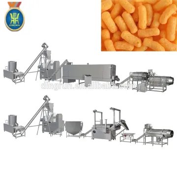 New maize / corn flavor low cost high consumption cheetos snack food machine