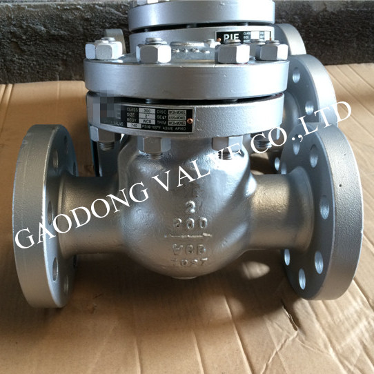 API 600 Cast Steel Wcb Flange Swing Check Valve