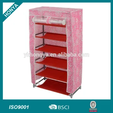 Home furniture 6 tiers kids shoe rack cabinet
