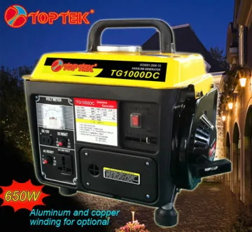 silent cheap gasoline generator 650W portable generator