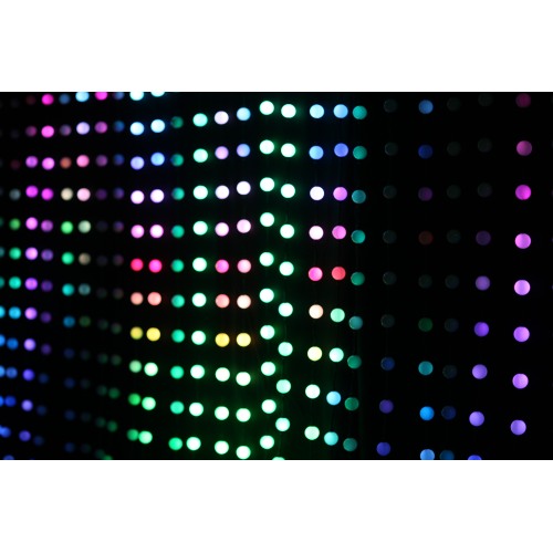 waterproof smart pixel rgb led string light