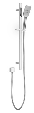 New design black hand shower with slide bar