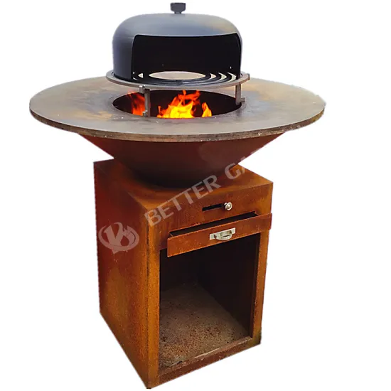 Outdoor Pizza Oven and BBQ Essentials: Wood-fired Pizza Dome, Stove, Set & Tools