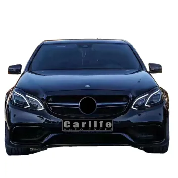 Mercedes Benz E Class W212 (2009-2012) Upgrade Accessories - Headlights, Hood, Bumpers, E63 Model