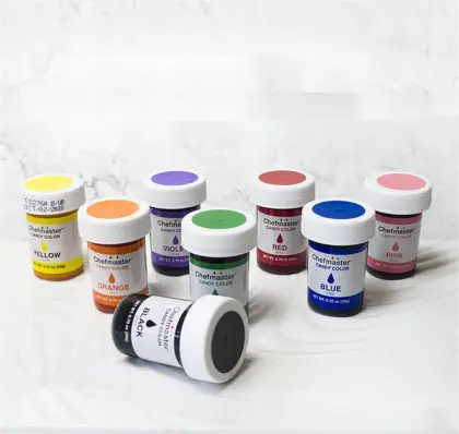 Chefmaster Oil-Based Pigment Food Grade Liquid Chocolate Color for Fondant Cake - 20g