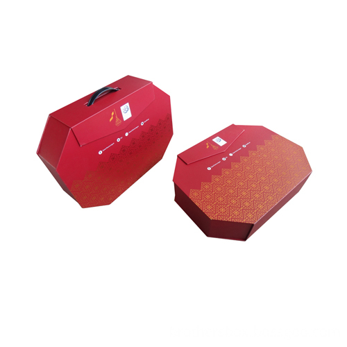 Polygonal Festival Gift Paper Packaging Box