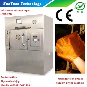 fruit paste microwave vacuum freeze drying machines